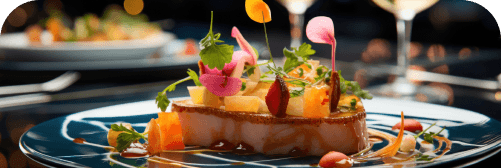 gourment restaurant unforgettable plate 1